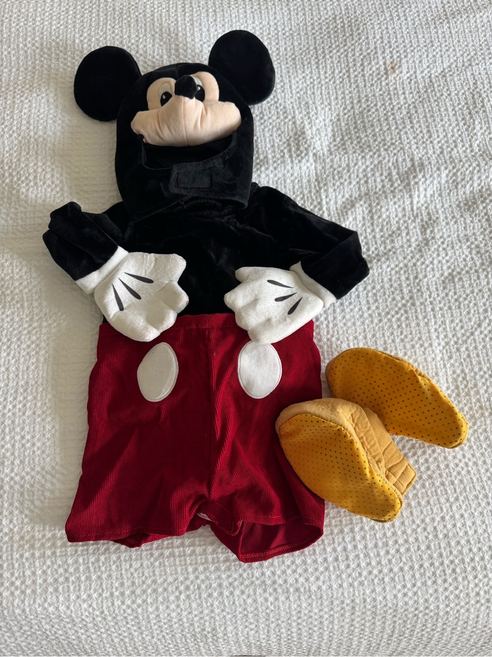 Mickey Mouse Costume with Shoe Covers